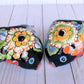 KOI-FISH Handmade Talavera Ceramic in Flowers Design