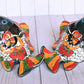 KOI-FISH Handmade Talavera Ceramic in Mayan Design