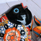 KOI-FISH Handmade Talavera Ceramic in White Puebla Design