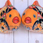 KOI-FISH Handmade Talavera Ceramic in Sevilla Yellow Design