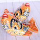 KOI-FISH Handmade Talavera Ceramic in Sevilla Yellow Design