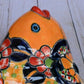 KOI-FISH Handmade Talavera Ceramic in Sevilla Yellow Design