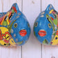 KOI-FISH Handmade Ceramic Fish Caribbean Design