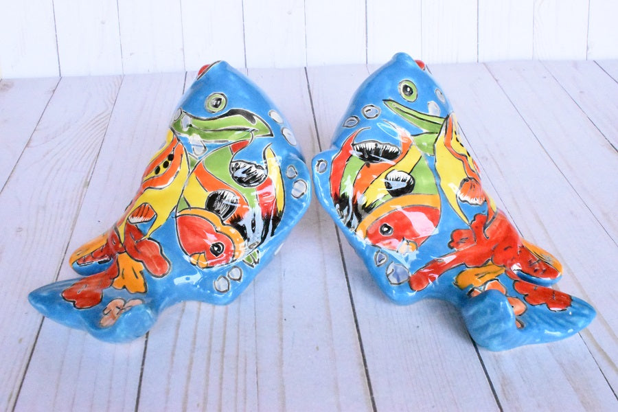 KOI-FISH Handmade Ceramic Fish Caribbean Design