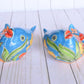 KOI-FISH Handmade Ceramic Fish Caribbean Design