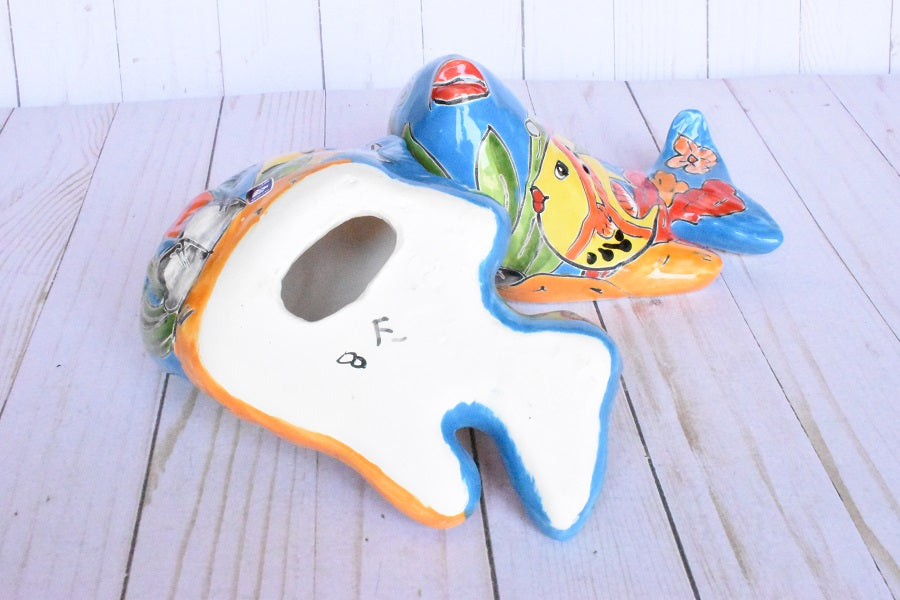 KOI-FISH Handmade Ceramic Fish Caribbean Design