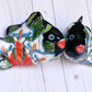 KOI-FISH Handmade Talavera Ceramic Calla-lilies Design