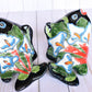 KOI-FISH Handmade Talavera Ceramic Calla-lilies Design