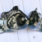 KOI-FISH Handmade Talavera Green Leaf Design