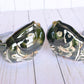 KOI-FISH Handmade Talavera Green Leaf Design