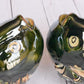 KOI-FISH Handmade Talavera Green Leaf Design