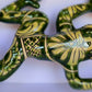 WALL FROG HAND-PAINTED CLASSIC TALAVERA GREEN STYLE