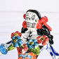 Day of the Dead "Ballerina" Handcrafted White Puebla Design Ceramic