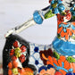 Day of the Dead "Ballerina" Handcrafted White Puebla Design Ceramic