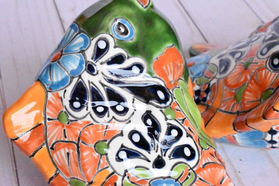 KOI-FISH Handmade Classic Talavera Puebla Ceramic Design