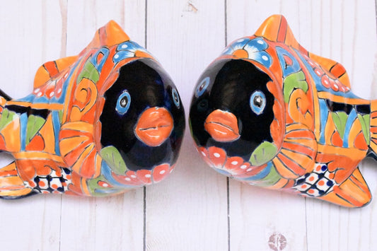 KOI-FISH Handmade Classic Talavera Ceramic Design