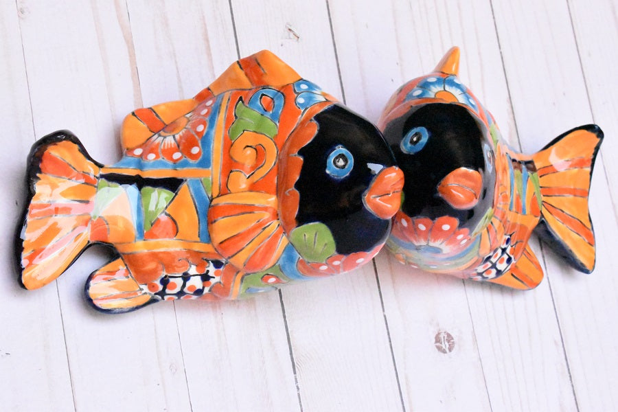 KOI-FISH Handmade Classic Talavera Ceramic Design