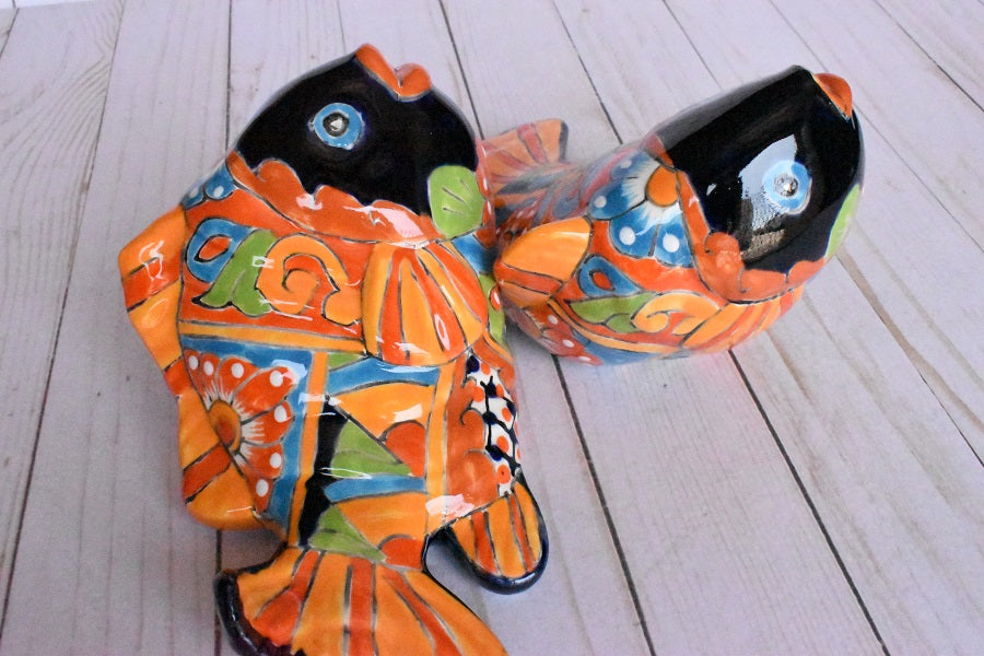 KOI-FISH Handmade Classic Talavera Ceramic Design