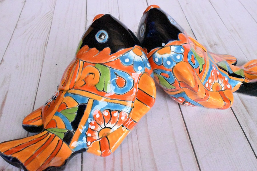 KOI-FISH Handmade Classic Talavera Ceramic Design