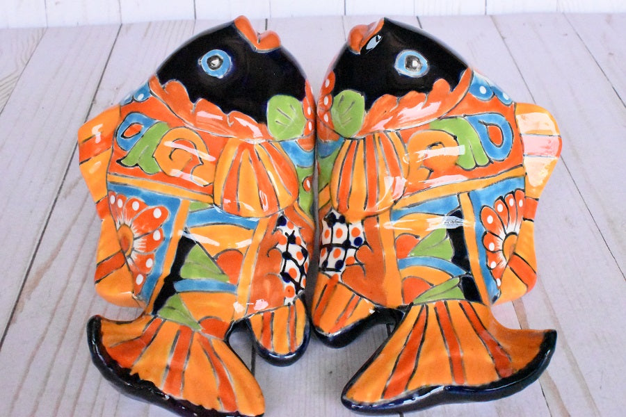 KOI-FISH Handmade Classic Talavera Ceramic Design