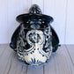 Man sleeping Rustic Blue&White Talavera