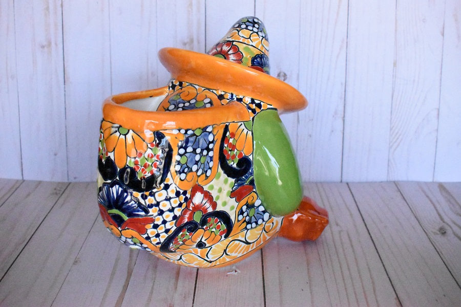 Man sleeping in Golden Yellow Talavera