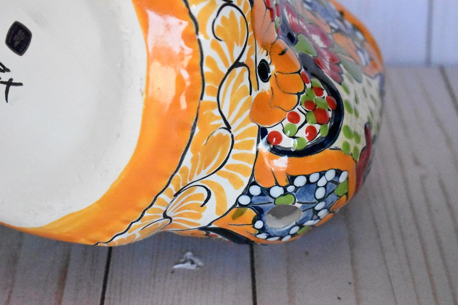 Man sleeping in Golden Yellow Talavera