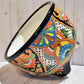 MOLCAJETE FLOWER PLANTER, THREE FEET POT CLASSIC TALAVERA DESIGN