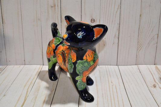 Cute Standing Chihuahua figurine Classic Sunflowers Design Ceramic Dog