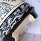Ringed Round Pot- Talavera Blue Cobalt Design