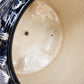 Ringed Round Pot- Talavera Blue Cobalt Design