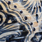 Ringed Round Pot- Talavera Blue Cobalt Design