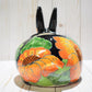 Rabbit Planter, Classic Sunflowers Pottery Design, Ceramic Rabbit Flowerpot