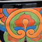 Ceramic flowerpot, colorful Talavera Classic Design