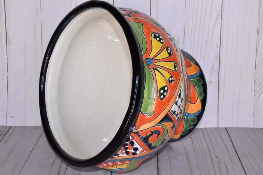 Short Pot Syle Cup in Classic Talavera