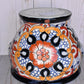 Short Talavera Cups Handmade in Mexico White Puebla