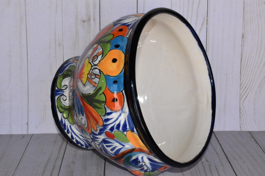 Short Pot Syle Cup in Colorful Spring Allegra Handcrafted