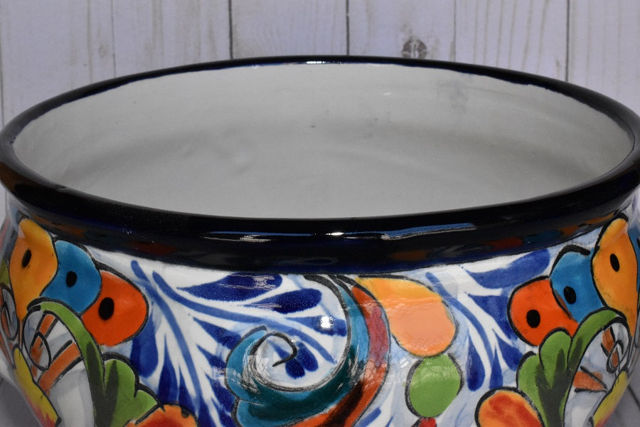 Short Pot Syle Cup in Colorful Spring Allegra Handcrafted