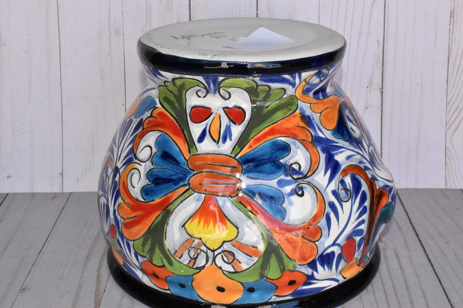 Short Pot Syle Cup in Colorful Spring Allegra Handcrafted