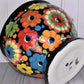 Short Pot Syle Cup in Colorful Talavera Flowers