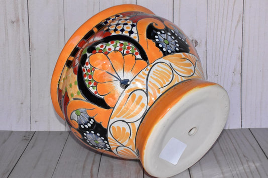 Short Talavera Cups Handmade in Mexico Sevilla Gold Yellow