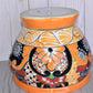 Short Talavera Cups Handmade in Mexico Sevilla Gold Yellow