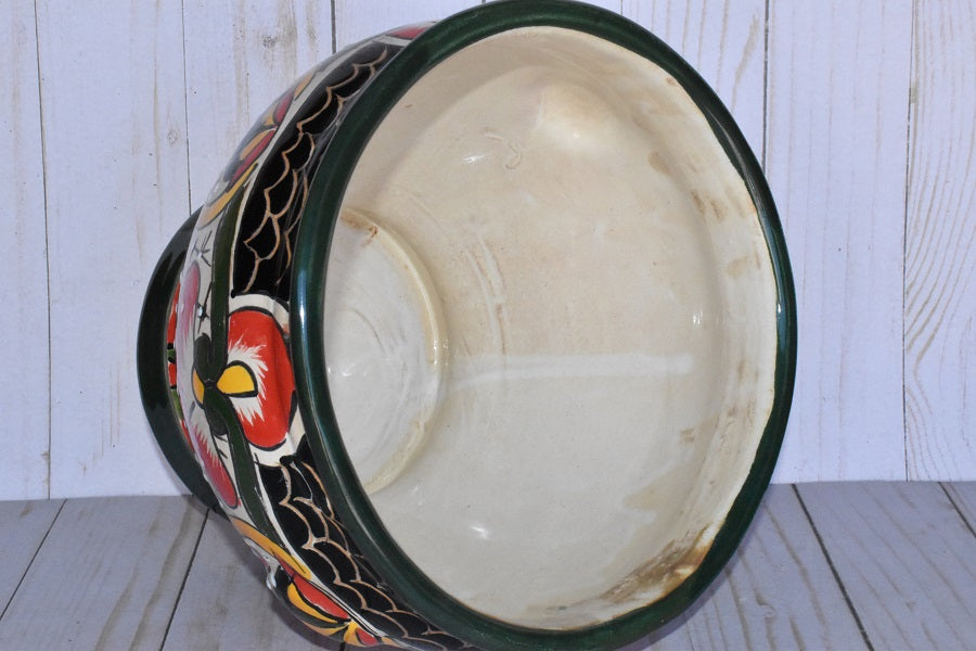 Short Pot Syle Cup in Redesigned Talavera Mayan