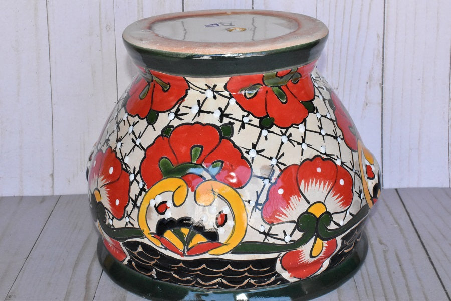 Short Pot Syle Cup in Redesigned Talavera Mayan