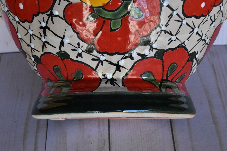 Short Pot Syle Cup in Redesigned Talavera Mayan