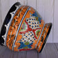 Short Talavera Cups Handmade in Mexico Jardin de Flores