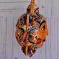 Large Marigold Talavera Celestial Sun Sphere-shaped Double face