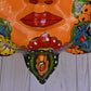 Large Talavera Flowers Celestial Sun Sphere-shaped Double face