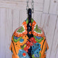Large Talavera Flowers Celestial Sun Sphere-shaped Double face