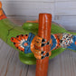 Large Beautiful Hanging Parrot Green Talavera
